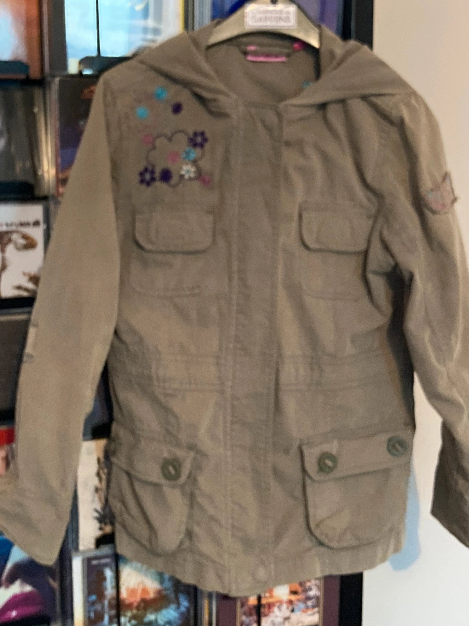 NKY girls' khaki jacket size 8. – photo 2
